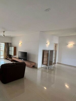 Living Room in 4 BHK Apartment at Waterfront Condominiums, Kalyani Nagar – for Rent