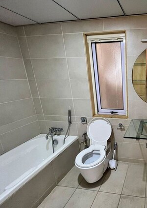 Bathroom in 4 BHK Apartment at Waterfront Condominiums, Kalyani Nagar – for Rent