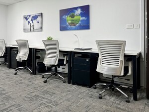 Team Area in  Office Space at Unitech Cyber Park, Sector 39 – for Rent