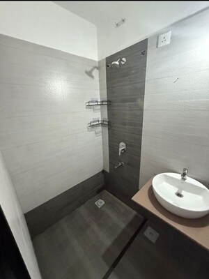Bathroom in 2 BHK Apartment at RR Lunkad 66 Avenue, Pimple Nilakh – for Rent