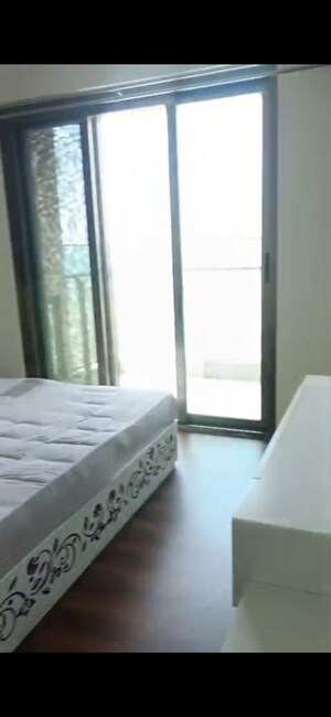 Bedroom in 3 BHK Apartment at Sheth Polaris, Goregaon West – for Rent