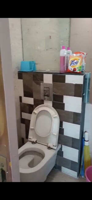 Bathroom in 3 BHK Apartment at Sheth Polaris, Goregaon West – for Rent