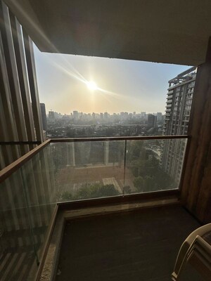 Balcony in 2 BHK Apartment at Vaibhavlaxmi Address 51, Bandra East – for Rent