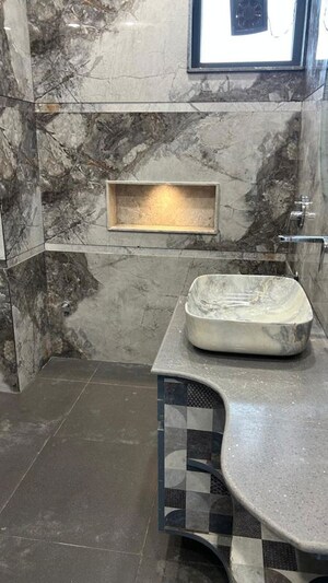 Bathroom in 4 BHK Builder Floor at Suncity Avenue 102, Sector 102 – for Sale