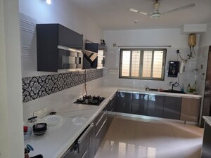 Kitchen in 3.5 BHK Apartment at Sagar Waters Edge, Pimple Nilakh – for Rent