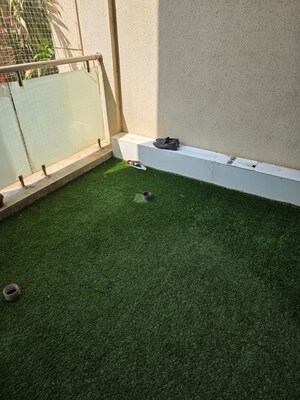 Balcony in 3.5 BHK Apartment at Sagar Waters Edge, Pimple Nilakh – for Rent