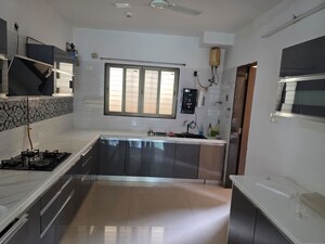 Kitchen in 3.5 BHK Apartment at Sagar Waters Edge, Pimple Nilakh – for Rent