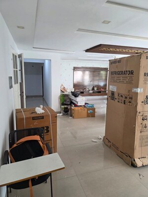 Living Room in 3.5 BHK Apartment at Sagar Waters Edge, Pimple Nilakh – for Rent