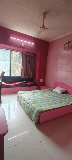 Bedroom in 1 BHK Apartment at Vasant Valley Complex, Malad East – for Rent
