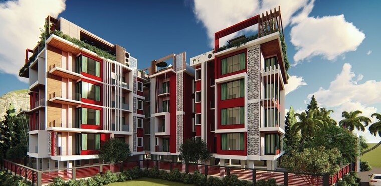 Exterior View, gb-heights 2 Bedroom 721 Sq.Ft. Apartment In Bakarapara Guwahati 10341241