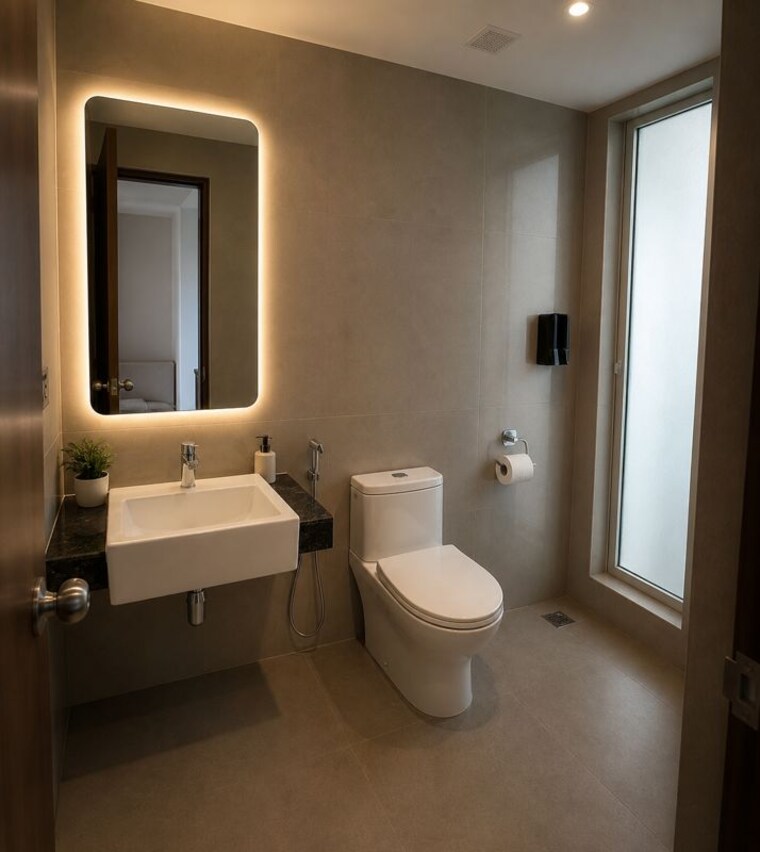 Living Room, indiabulls-one-indiabulls 2 Bedroom 817 Sq.Ft. Apartment In Pokhran Road No Two Thane 10352670