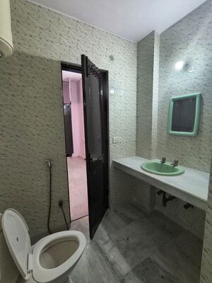Bathroom in 2 BHK Apartment at Chittaranjan Park – for Rent