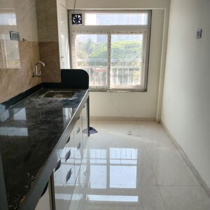 Kitchen in 3 BHK Apartment at Aastha Heights, Goregaon West – for Rent