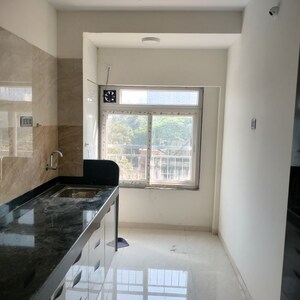 Kitchen in 3 BHK Apartment at Aastha Heights, Goregaon West – for Rent