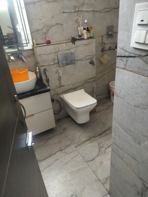 Bathroom in 3 BHK Builder Floor at Jawahar Nagar – for Sale