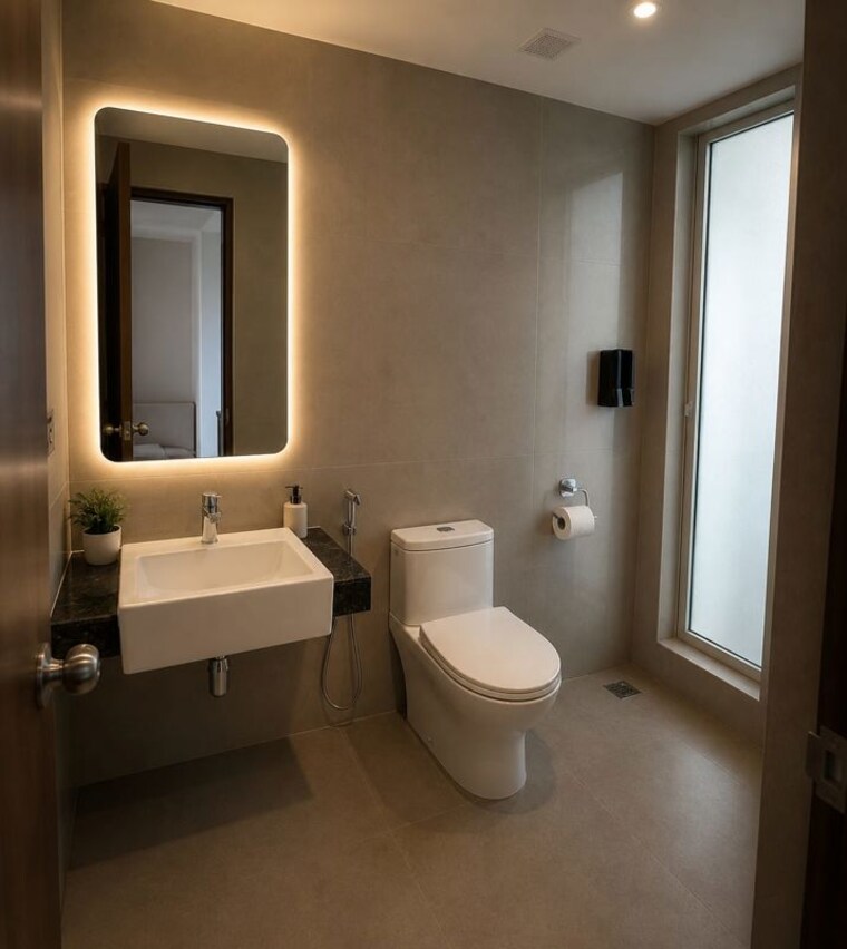 Living Room, indiabulls-one-indiabulls 2 Bedroom 817 Sq.Ft. Apartment In Pokhran Road No Two Thane 10352754