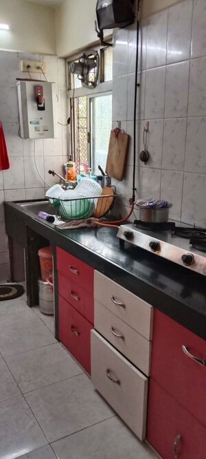Kitchen in 2 BHK Apartment at Kopar Khairane – for Rent