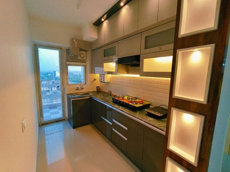 Kitchen, dlf-cyber-greens 1 RK 552 Sq.Ft. Apartment In Sector 24 Gurgaon 10352833