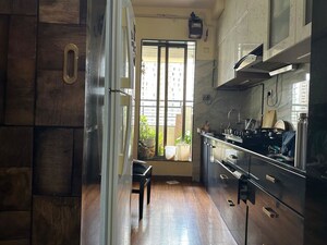 Kitchen in 2.5 BHK Apartment at Siddhachal Phase 5 CHS Ltd, Vasant Vihar – for Rent