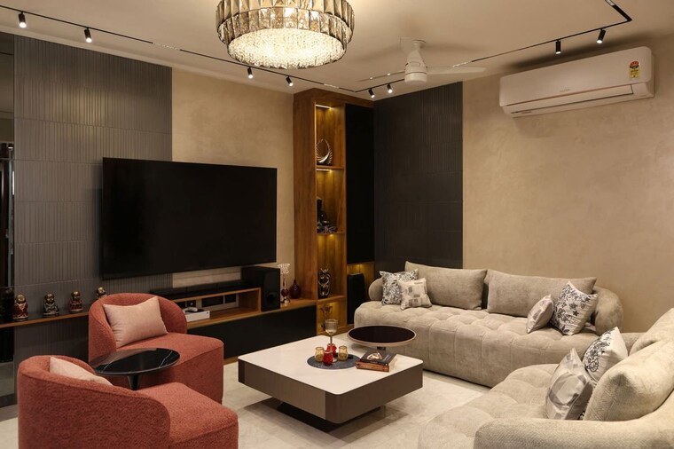 Living Room, dlf-cyber-greens 1 Bedroom 874 Sq.Ft. Apartment In Sector 24 Gurgaon 10352855
