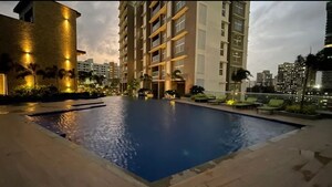 Swimming Pool in 2 BHK Apartment at Runwal Nirvana, Parel – for Rent
