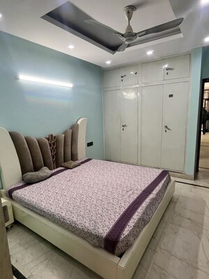 Bedroom in 3 BHK Builder Floor at East Of Kailash – for Rent