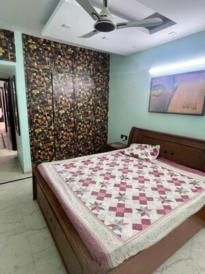 Bedroom in 3 BHK Builder Floor at East Of Kailash – for Rent