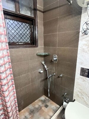 Bathroom in 3 BHK Builder Floor at East Of Kailash – for Rent