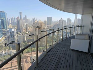 Balcony in 3 BHK Apartment at Lodha The World Towers World One Tier 2, Worli – for Sale
