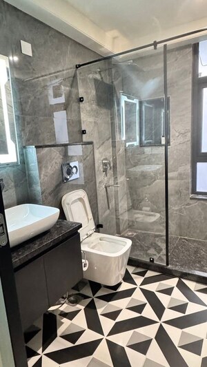 Bathroom in 2 BHK Apartment at DLF Cyber Greens, Sector 24 – for Rent