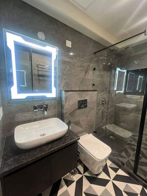 Kitchen in 2 BHK Apartment at DLF Cyber Greens, Sector 24 – for Rent
