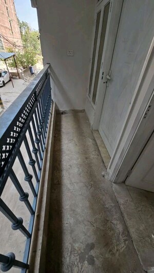 Balcony in 1 BHK Builder Floor at Chattarpur – for Rent