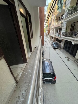 Balcony in 3 BHK Apartment at Chattarpur – for Rent