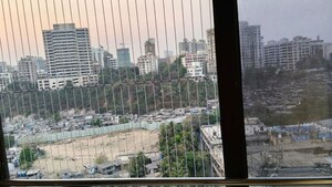 Balcony in 2 BHK Apartment at IM Applaud 38, Goregaon East – for Rent