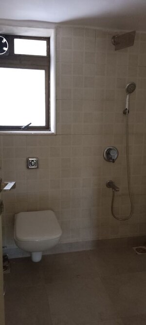 Bathroom in 3 BHK Apartment at Juhu Park, Juhu – for Rent