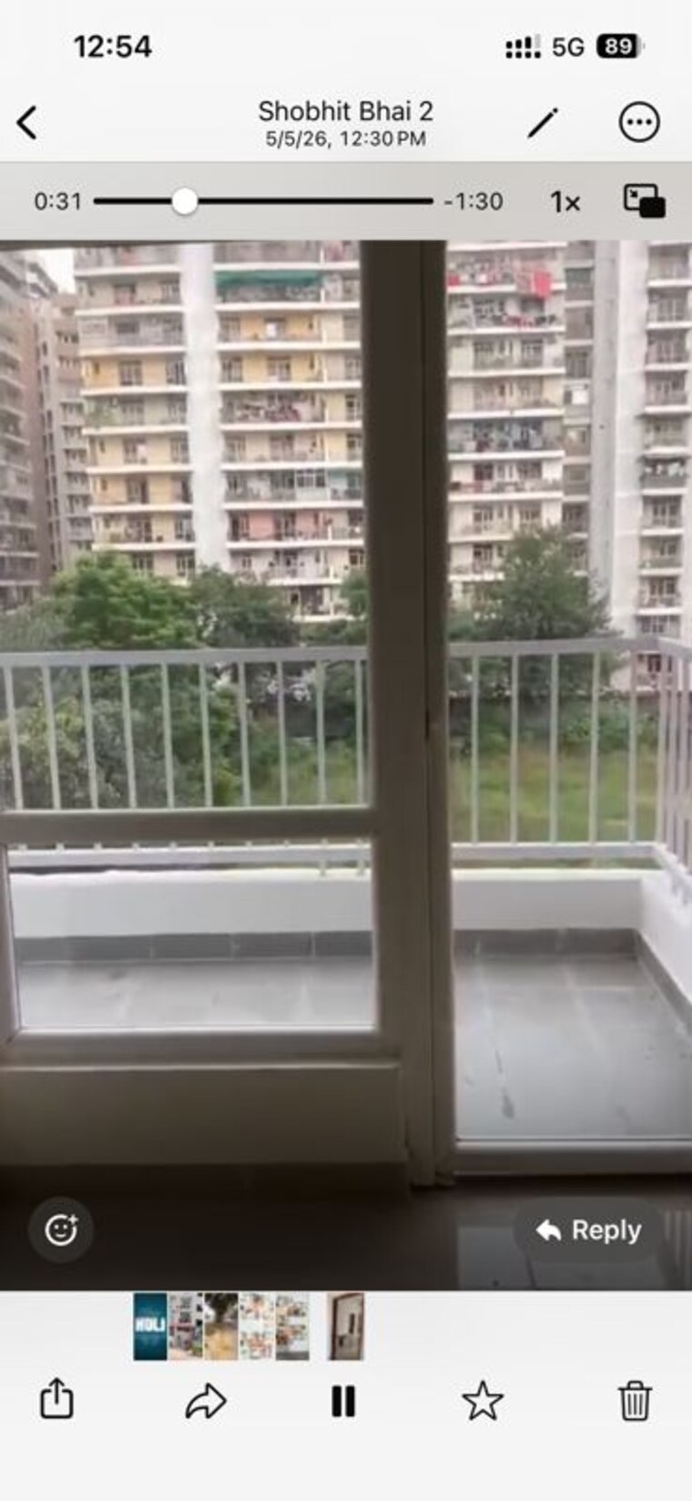 Balcony, royce-sentosa-parc 4 Bedroom 2160 Sq.Ft. Apartment In Raj Nagar Extension Ghaziabad 10352977