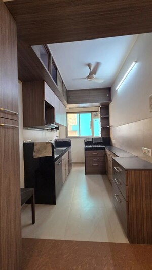 Kitchen in 3 BHK Apartment at Vile Parle West – for Rent