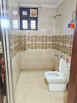 Bathroom in 2 BHK Builder Floor at Mayfield Garden – for Rent