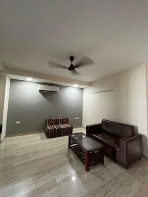 Living Room in 1 BHK Builder Floor at Sushant Lok I – for Rent