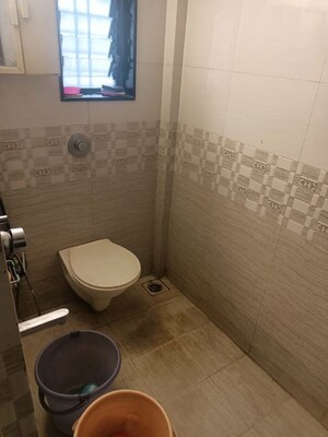 Bathroom in 1 BHK Apartment at Kamgar Putala Vasahat – for Rent