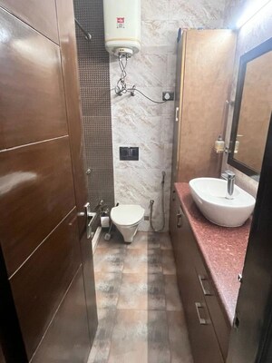 Bathroom in 3 BHK Builder Floor at East Of Kailash – for Rent