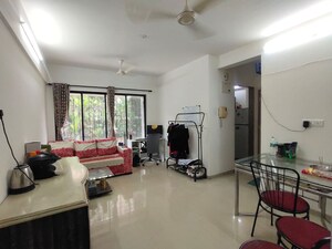 Living Room in 1 BHK Apartment at GHP Mars Suncity, Powai – for Rent