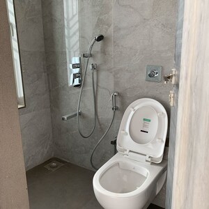 Bathroom in 2 BHK Apartment at Mahavir Shikhhar, Roshan Nagar – for Rent