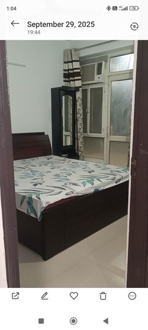Bedroom in 3 BHK Apartment at Uninav Heights Phase I, Raj Nagar Extension – for Rent
