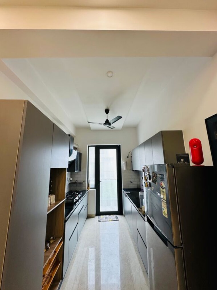 Kitchen, motia-aerogreens 4 Bedroom 164 Sq.Yd. Apartment In Dyalpur Zirakpur 10353111