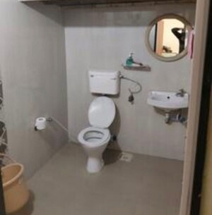Bathroom in 3 BHK Apartment at Thaltej – for Sale