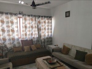 Living Room in 3 BHK Apartment at Thaltej – for Sale