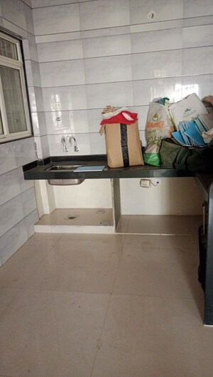 Kitchen in 3 BHK Apartment at Patil Nagar – for Rent