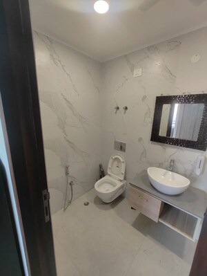 Bathroom in 3 BHK Builder Floor at Sector 57 – for Rent