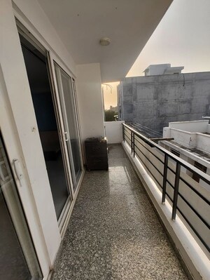 Balcony in 3 BHK Builder Floor at Sector 57 – for Rent